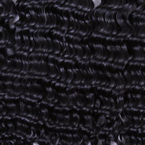 Yaweida Hair Peruvian Human Hair Deep Wave 3 Bundles 7a Unprocessed Virgin Hair #5 image