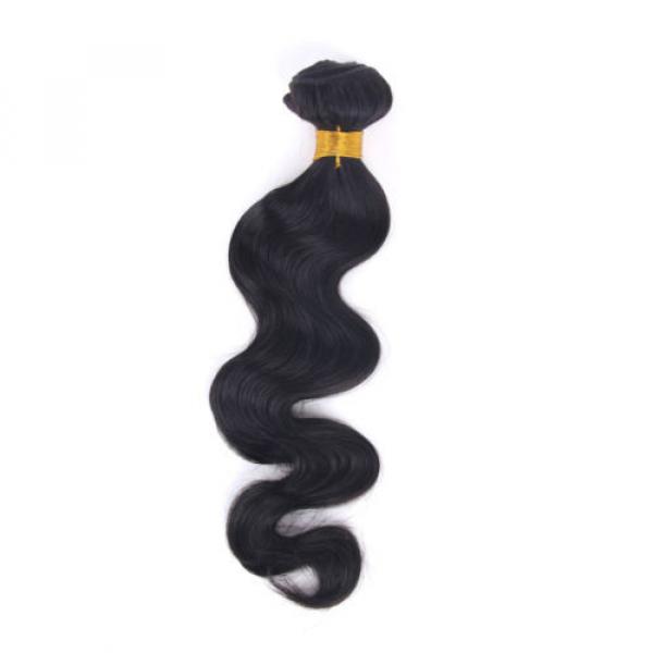 7A No Shedding No tangle 1 PC Peruvian Virgin Hair Body Wave Hair Bundle Weft #1 image
