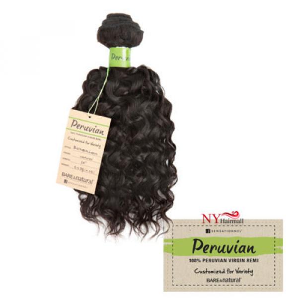 Sensationnel Virgin Remi Bundle Hair Bare &amp; Natural - Peruvian Bohemian Wave #1 image