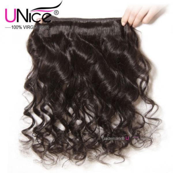 Peruvian Loose Wave Virgin Hair 4 Bundles 8A Soft Wet Wavy Human Hair Extensions #3 image