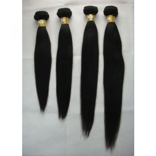 3 x 100g Bundle 100% Unprocessed Peruvian Remy Virgin Human Hair Weave Extension #4 image