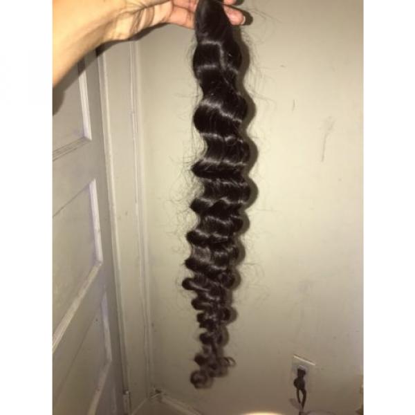 Virgin Peruvian Natural Wave Hair 28 Inches 5 Bundles #4 image