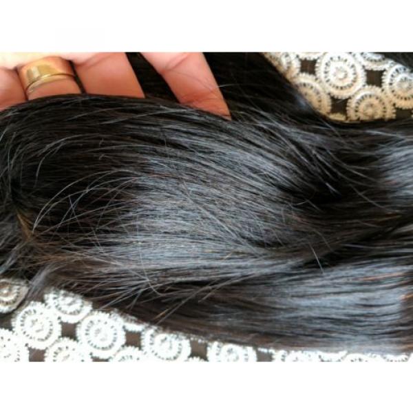 7aaa BEST quality PERUVIAN virgin hair 22&#034; no bonds perfect for keratine super #2 image