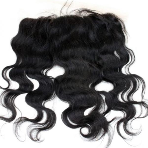 Dreambeauty 7A Peruvian Virgin Hair Body Wave Lace Frontal Closure 13&#034;*6&#034; Ble... #2 image