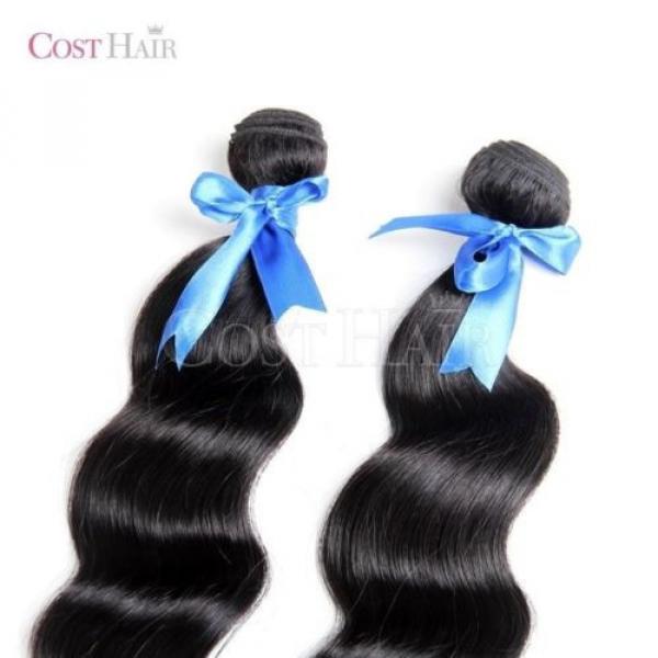 [Grade 6A] 2PC Bundle - 100% Peruvian Virgin Human Hair Super Body Weaving #3 image