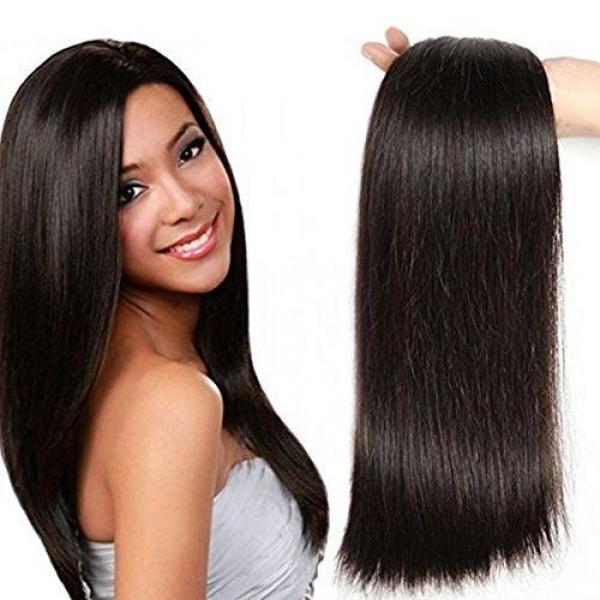 Aphro Hair Peruvian Straight Human Hair Extension 7A Grade Unprocessed Virgin 3 #1 image