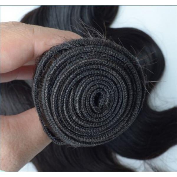 Superwigy Peruvian Virgin Hair Body Wave 2 Bundles 100g/pc 6A Grade Unprocessed #5 image