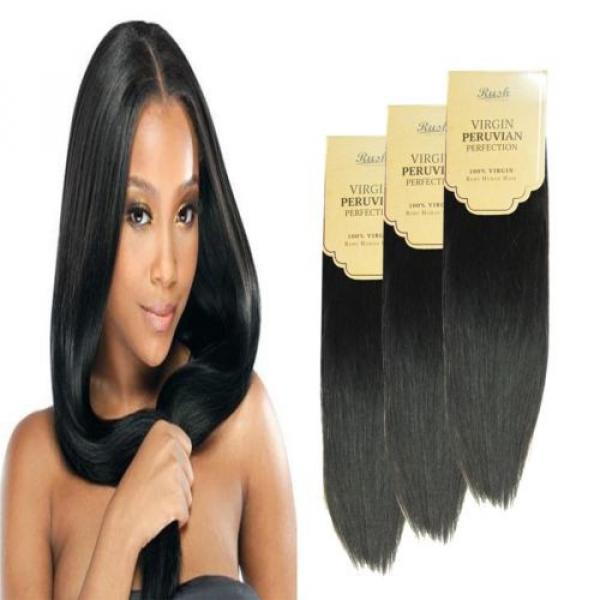 7A 315g/3Bundles Premium Peruvian Brazilian 100% Virgin Human Hair Unprocessed #2 image