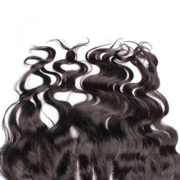 Luxury Virgin Peruvian Loose Wave Lace Frontal Closure 13x4 Virgin Hair 7A #3 image