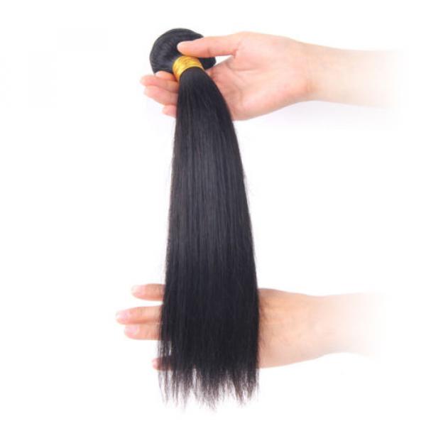 No Shedding No tangle 1 PC Peruvian Virgin Hair Straight Hair Bundle Weft #2 image