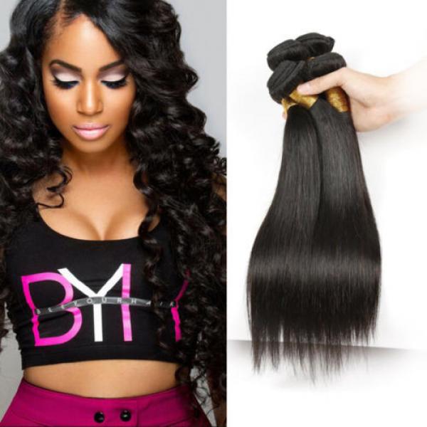 100g THICK 1 Bundles 7A 100% Unprocessed Virgin Human Hair EP Brazilian Peruvian #1 image