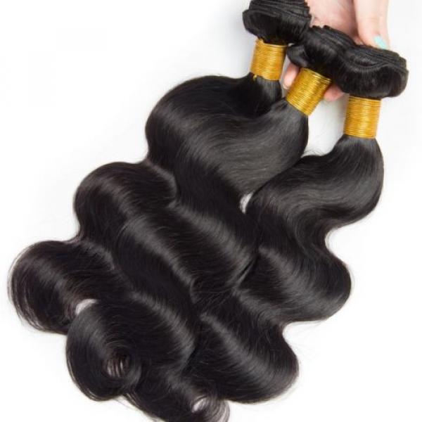 100g THICK 1 Bundles 7A 100% Unprocessed Virgin Human Hair EP Brazilian Peruvian #3 image