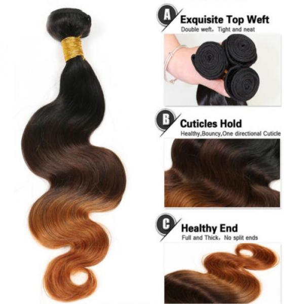 100g THICK 1 Bundles 7A 100% Unprocessed Virgin Human Hair EP Brazilian Peruvian #5 image