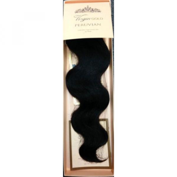 Peruvian Gold Unprocessed Virgin Human Hair Extensions Body wave 12-24&#034; BY SLEEK #3 image