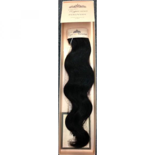Peruvian Gold Unprocessed Virgin Human Hair Extensions Body wave 12-24&#034; BY SLEEK #4 image