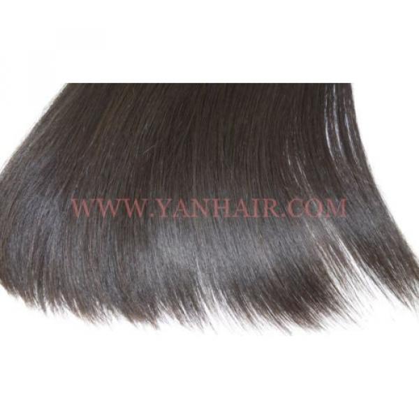 REAL UNPROCESSED Best Quality Peruvian Virgin Human Hair Weft Weave 4oz/pack #2 image