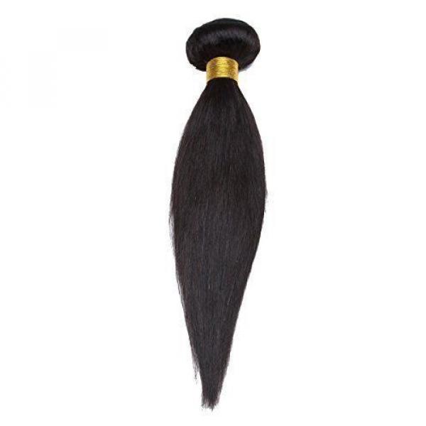 Cool2day 100% Peruvian Virgin Straight Human Hair Weave Extension Unprocessed #1 image