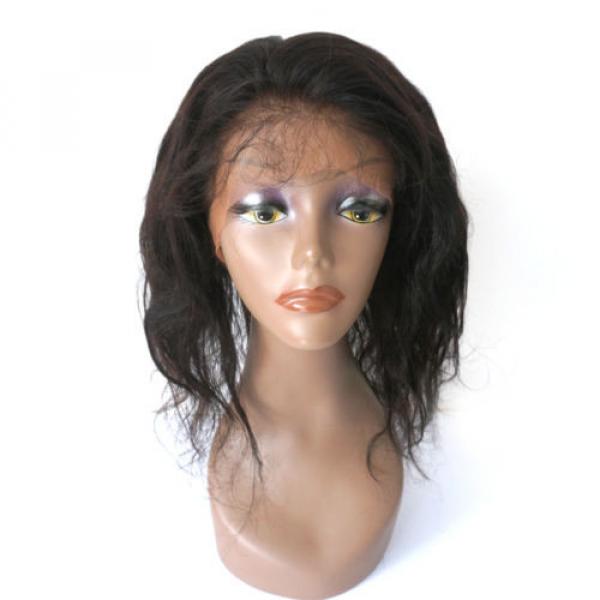 7A 360 Lace Band Frontal Closure Body Wave Peruvian Virgin Remy Human Hair #2 image