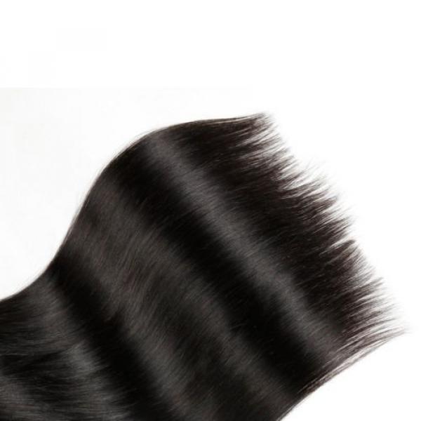 Queen Plus Hair Peruvian Straight Weave 7a Unprocessed Virgin Human Hair Mixed 3 #5 image