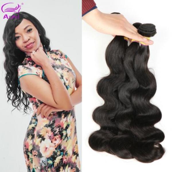 Ariel Hair Peruvian Human Hair Body Wave 4 Bundles 100% Unprocessed Virgin Hair #1 image