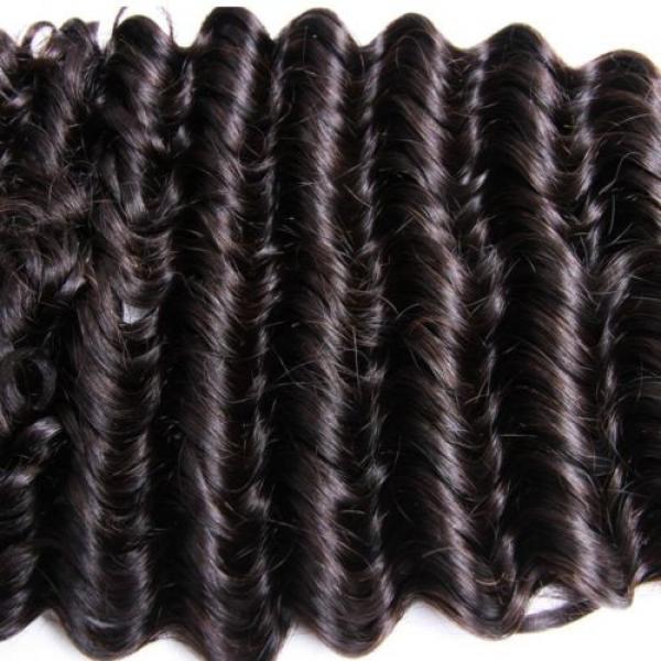 GoldRose Beauty Grade 6A 100% Unprocessed Peruvian Virgin Human Hair Deep Wave 1 #4 image