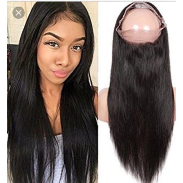 NEW!! 360 LACE FRONTAL 18&#034; &amp; 20&#034; AVAILABLE VIRGIN PERUVIAN HAIR 7A GRADE #1 image