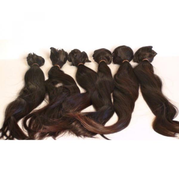 Peruvian 100% VIRGIN Human Hair extensions, 100grams (WEFTED) #1 image