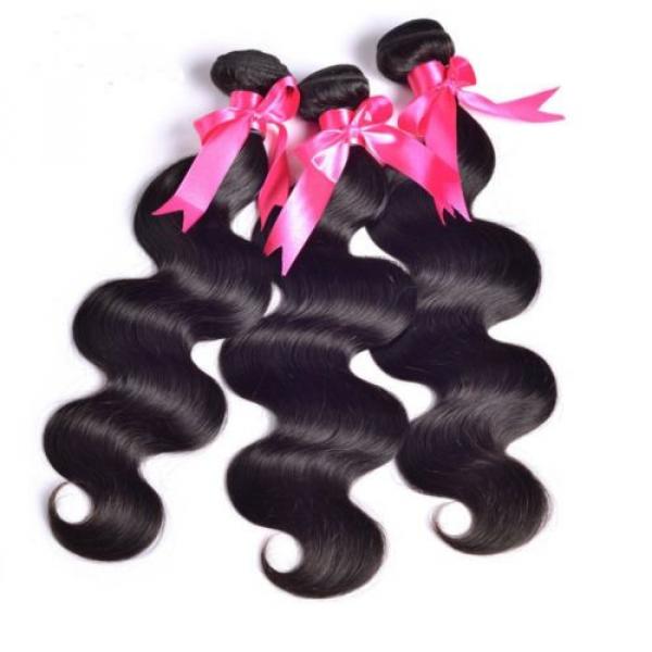 Peruvian Body Wave Virgin REMY Hair Can be Dyed ABSORBS Color Easily Tangle Free #1 image