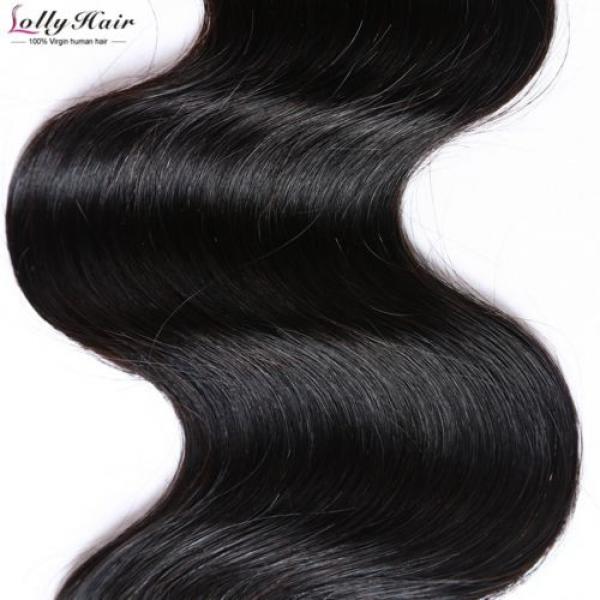 7A 3Bundles/300g 100% Unprocessed Virgin Peruvian Body Wave Human Hair Extension #4 image