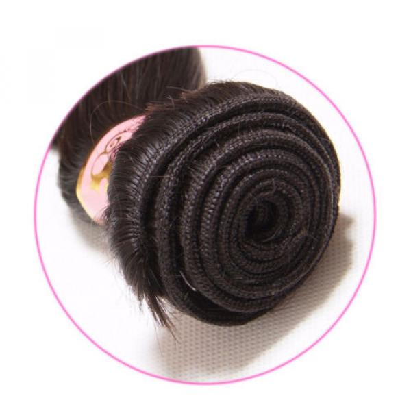 100g Unprocessed Peruvian Virgin Hair Body Wave Human Hair Extensions 1 Bundle #5 image