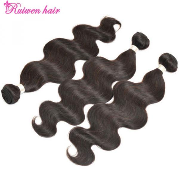 3 bundles 300g Brazilian Peruvian Human Hair Weaves Virgin Body Wave Hair Weft #2 image
