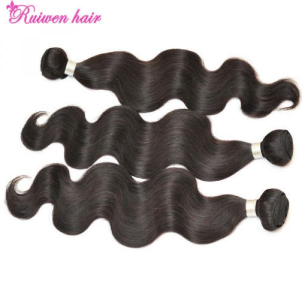 3 bundles 300g Brazilian Peruvian Human Hair Weaves Virgin Body Wave Hair Weft #3 image