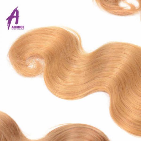 Ombre Body Wave Peruvian Virgin Hair With Closure human hair Extensions 4bundles #5 image