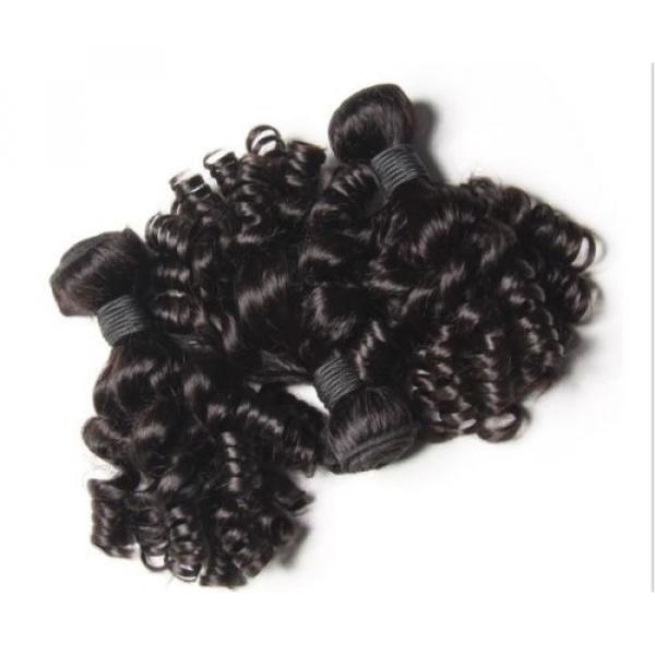 100% Virgin-Brazilian-Peruvian-Malaysian Aunty Fummi Bouncy Curly- Hair 10&#034;-28&#034; #4 image
