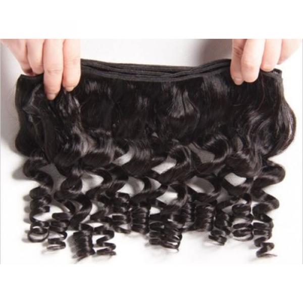 100% Virgin-Brazilian-Peruvian-Malaysian Aunty Fummi Bouncy Curly- Hair 10&#034;-28&#034; #5 image