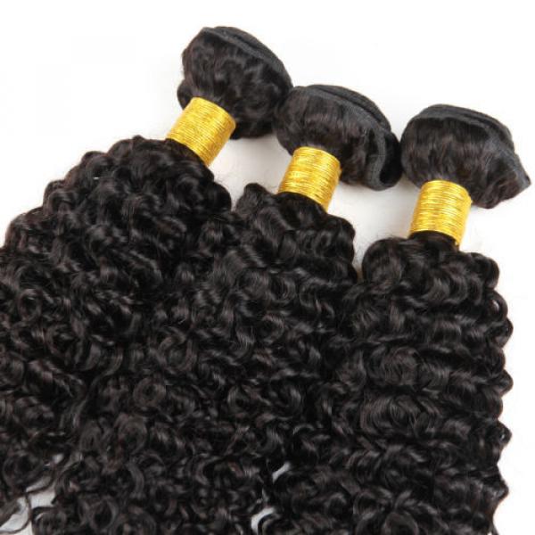 7A Peruvian Virgin Human Hair Wefts Kinky Curly Hair Extensions 300G 22&#034;+24&#034;+26&#034; #5 image