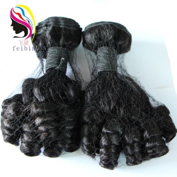 feibin factory cheap bouncy curls unprocessed 100% human hair virgin hair #1 image