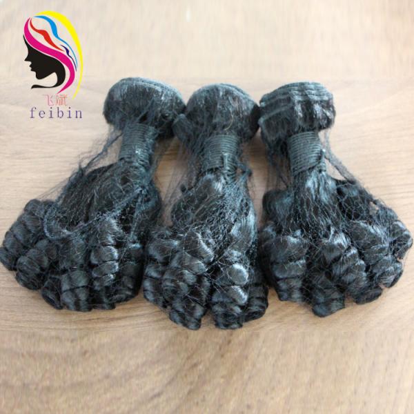 feibin factory cheap bouncy curls unprocessed 100% human hair virgin hair #3 image