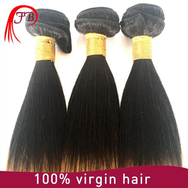 hair extension 8&quot;-30&quot;inches 2017 New arrival human hair 1b 30 ombre color #3 image