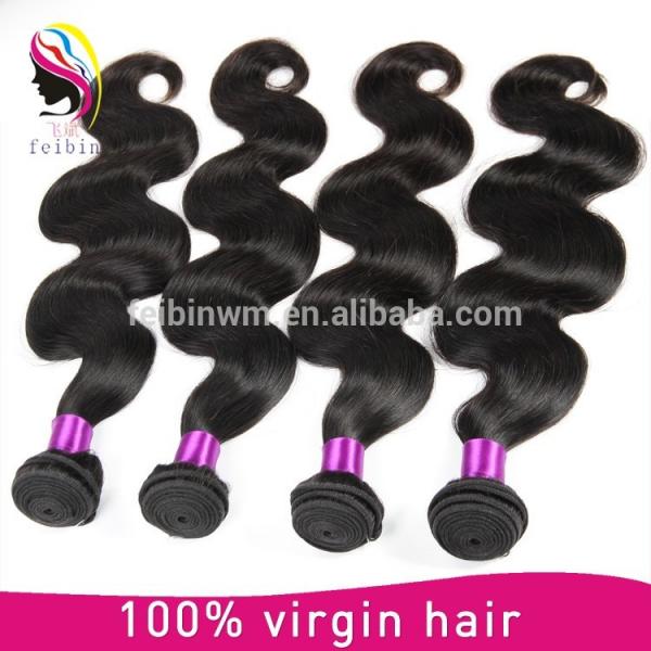 Wholesale Malaysian hair unprocessed virgin hair full cuticle body wave 8&quot;-30&quot; human Malaysian virgin hair #2 image