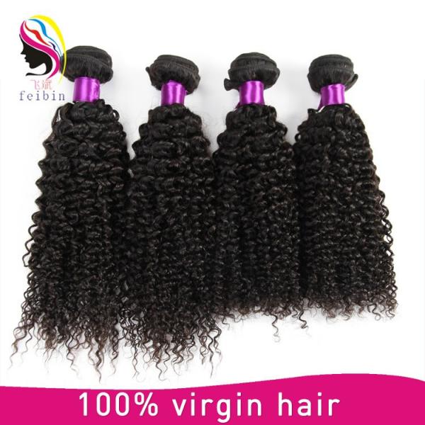 remy human hair kinky curly wholesale unprocessed malaysia hair #1 image