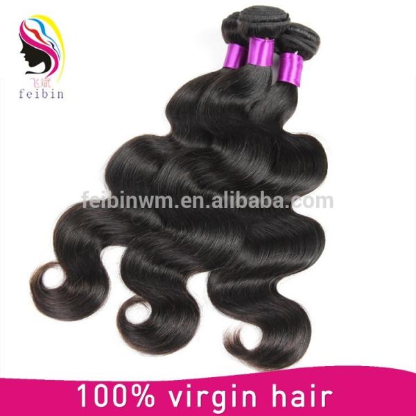 Can be restyled mink brazilian hair 7a body wave no shedding human hair extension #5 image